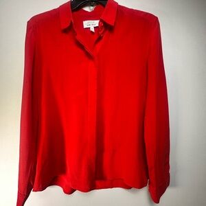 & Other Stories Vibrant Red Blouse